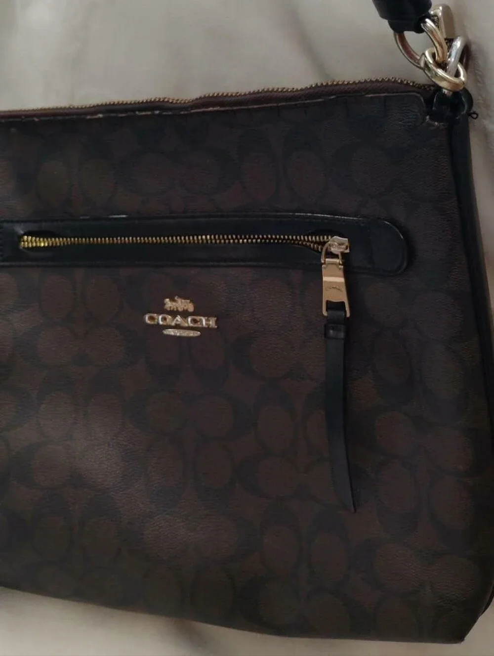 🔥 COACH Signature Mae File Crossbody Bag 🔥